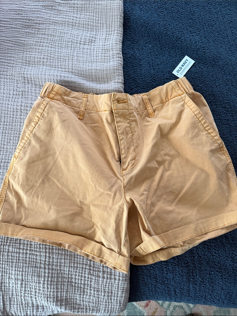 Old Navy Women's Mustard Yellow Shorts